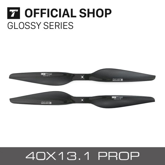 Wholesale Price T-MOTOR G40*13.1 Efficient 40inch 40kg/50kg/60kg Thrust Carbon Propeller for Agriculture Helicopter Spray Drone
